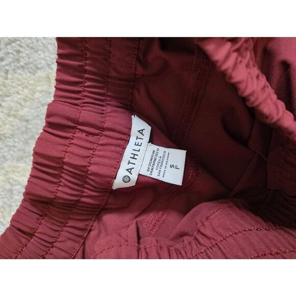 Athleta Down High Rise 15" Skirt. WINE US S NWT - Picture 7 of 8